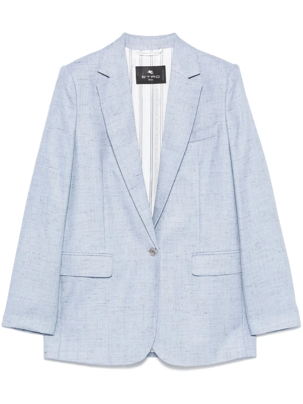 ETRO Blazer met spikkels Blauw