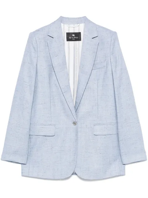 ETRO speckled blazer