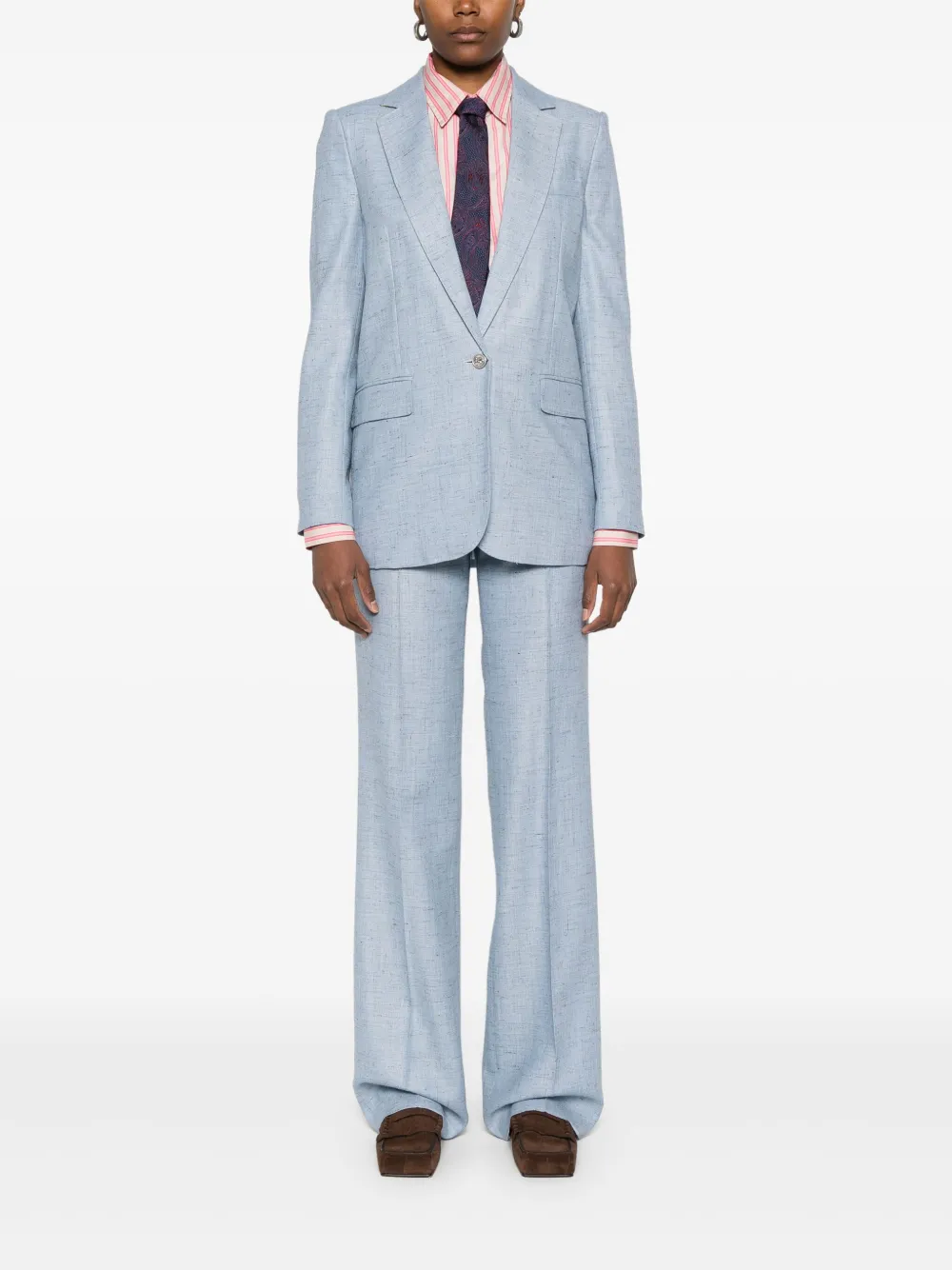 ETRO Blazer met spikkels - Blauw