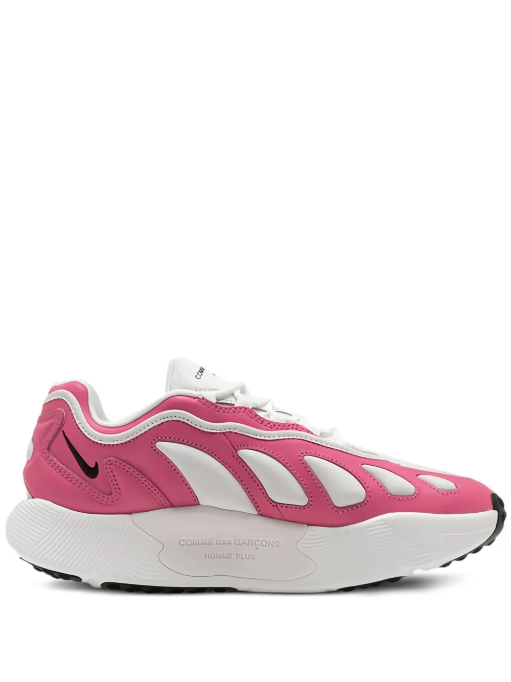 Comme des Garçons Homme Plus x Nine Sense 96 panelled leather sneakers Pink