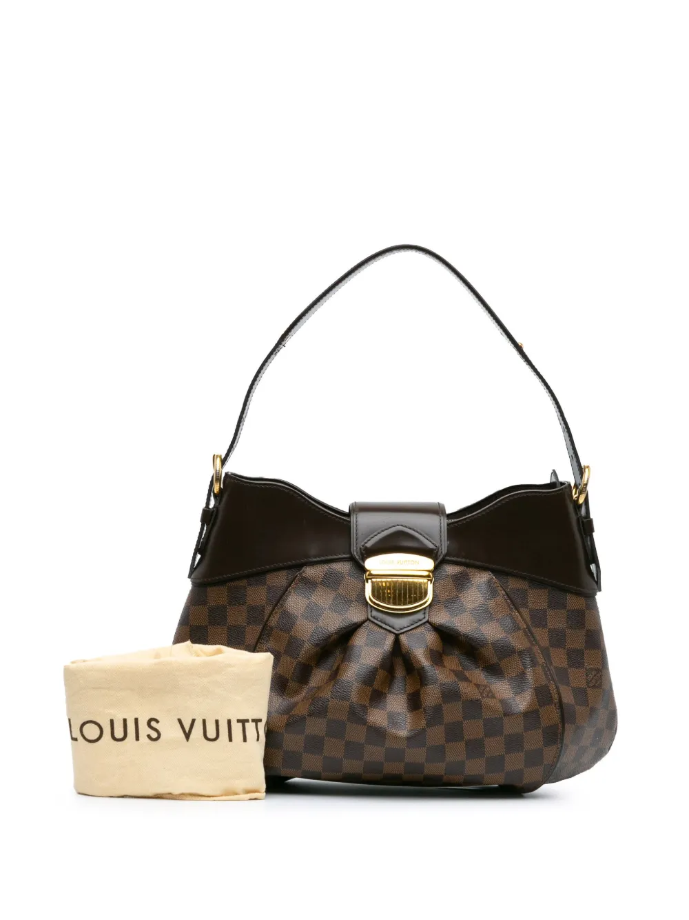 Louis Vuitton Pre-Owned 2009 Damier Ebene Sistina MM shoulder bag - Bruin