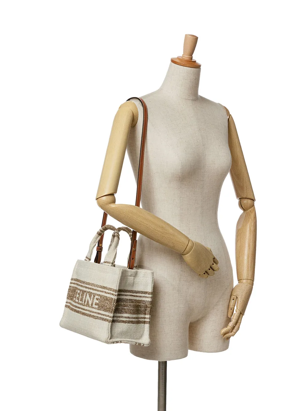 Céline Pre-Owned 2023 Small Cabas Thais satchel - Bruin