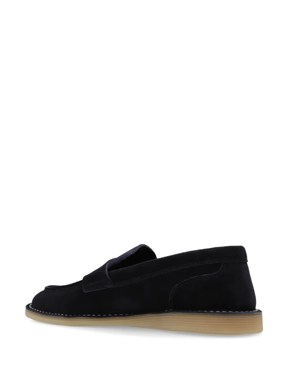 Dolce & Gabbana logo-plaque loafers Blue