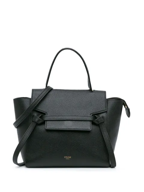Céline Pre-Owned bolsa satchel Pico Grained Calfskin Belt Bag  2000-2023
