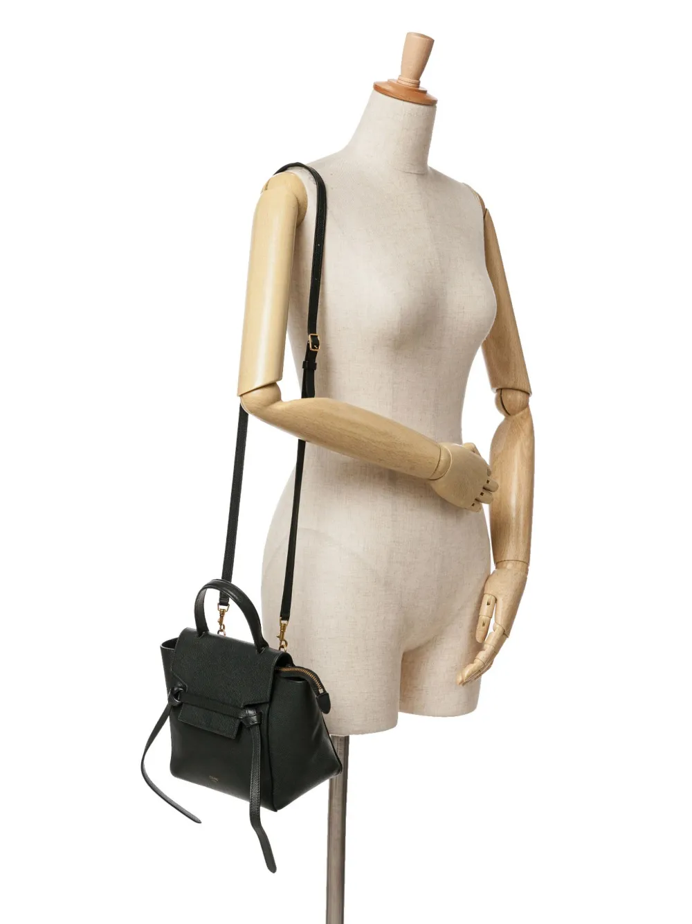 Céline Pre-Owned 2000-2023 Pico Grained Calfskin Belt Bag satchel | Pre-Owned | Image 2