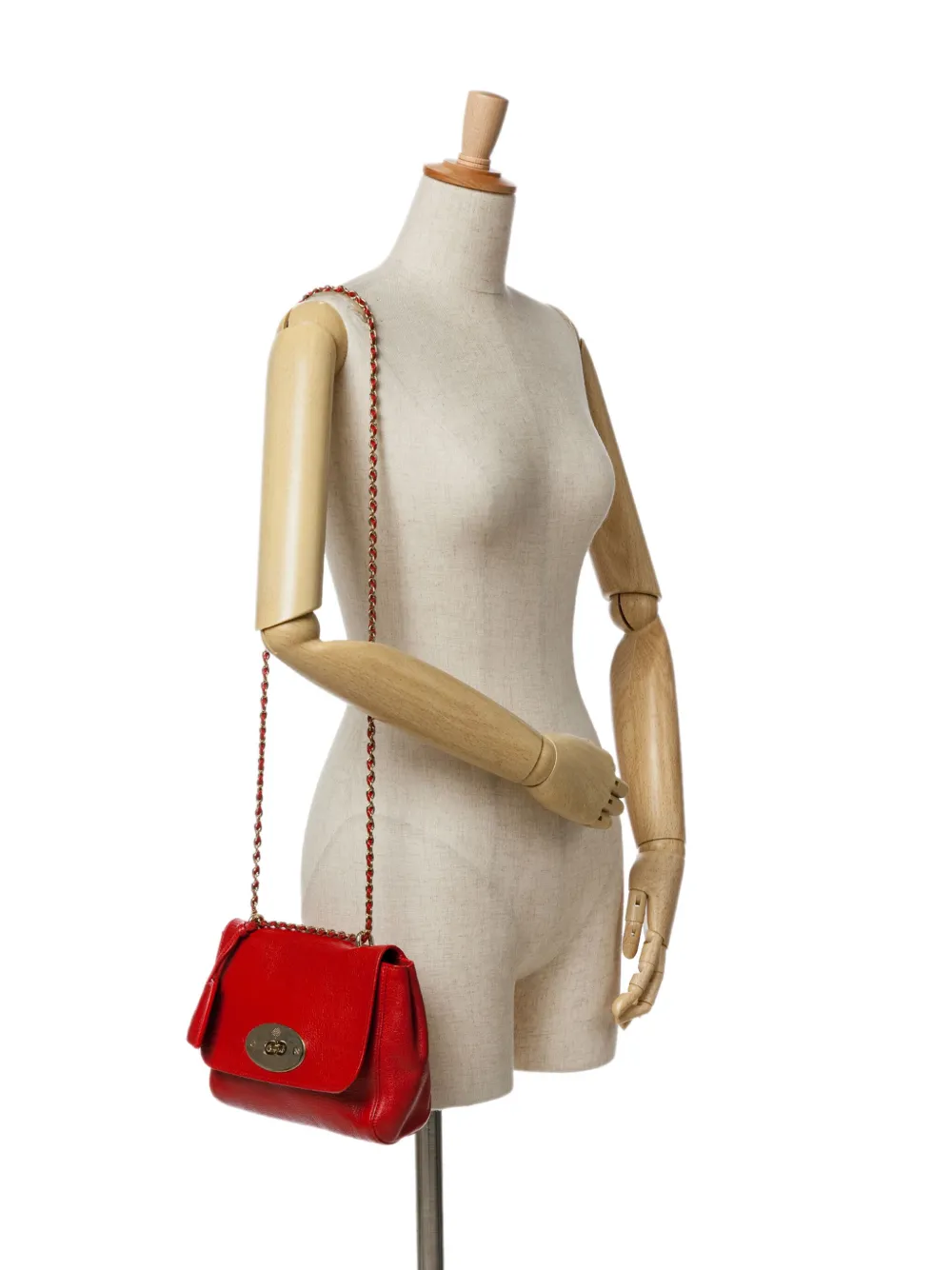 Mulberry Pre-Owned 2010-2015 Small Calfskin Lily crossbody bag - Rood