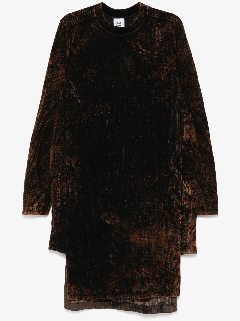 Stain Shade cotton sweatshirt | Brown | Image 1