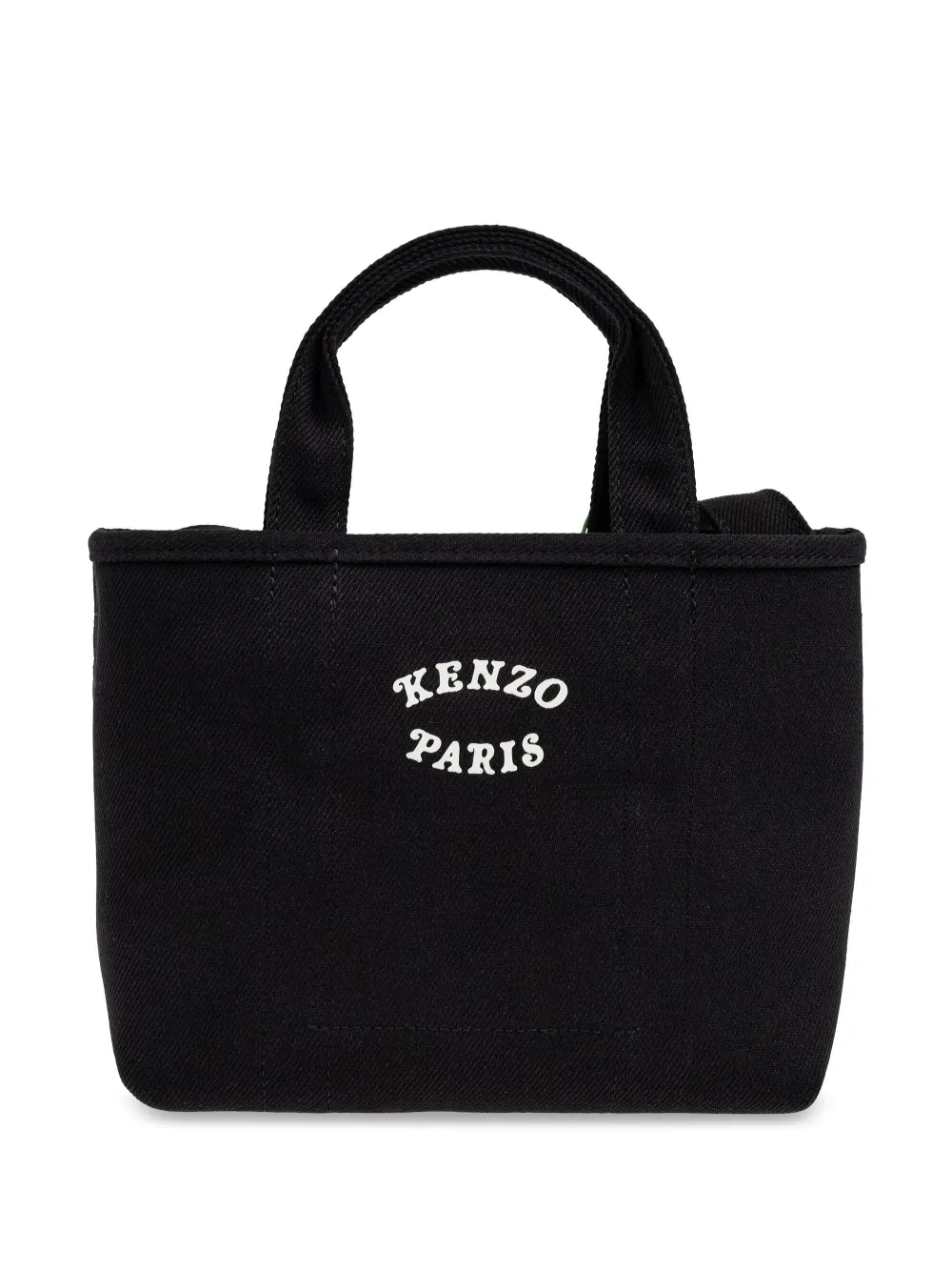 Kenzo Verdy Market Tote Bag In Black