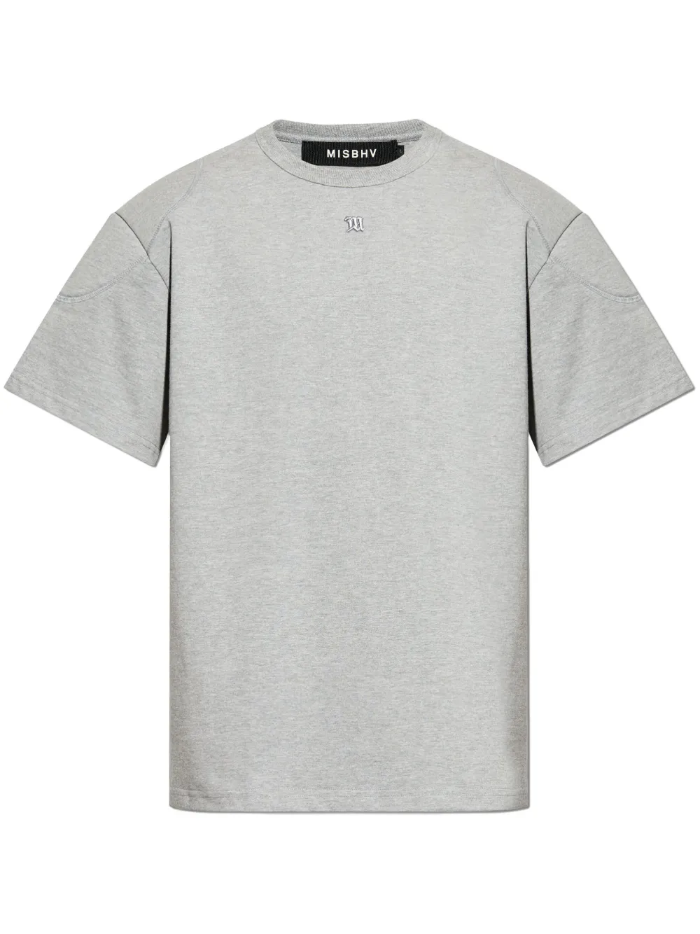 logo-embroidered cotton T-shirt