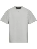 MISBHV logo-embroidered cotton T-shirt - Grey