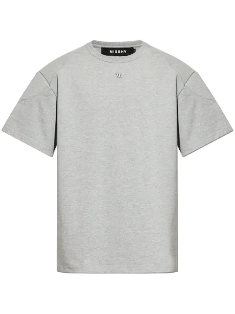 MISBHV t-shirt en coton à logo brodé