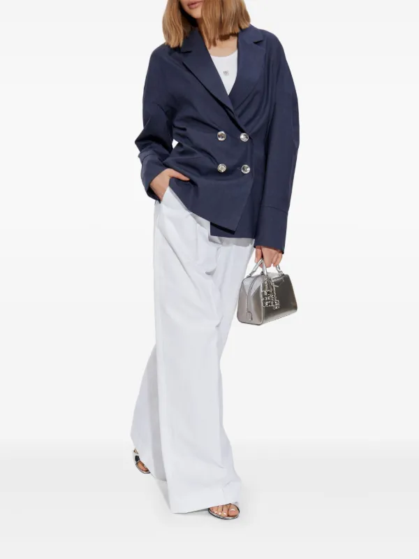 Givenchy スリムフィット ジャケット | ブルー | FARFETCH JP