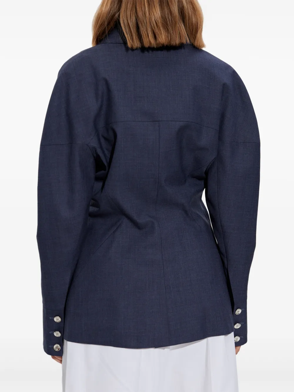 Givenchy Getailleerde blazer Blauw