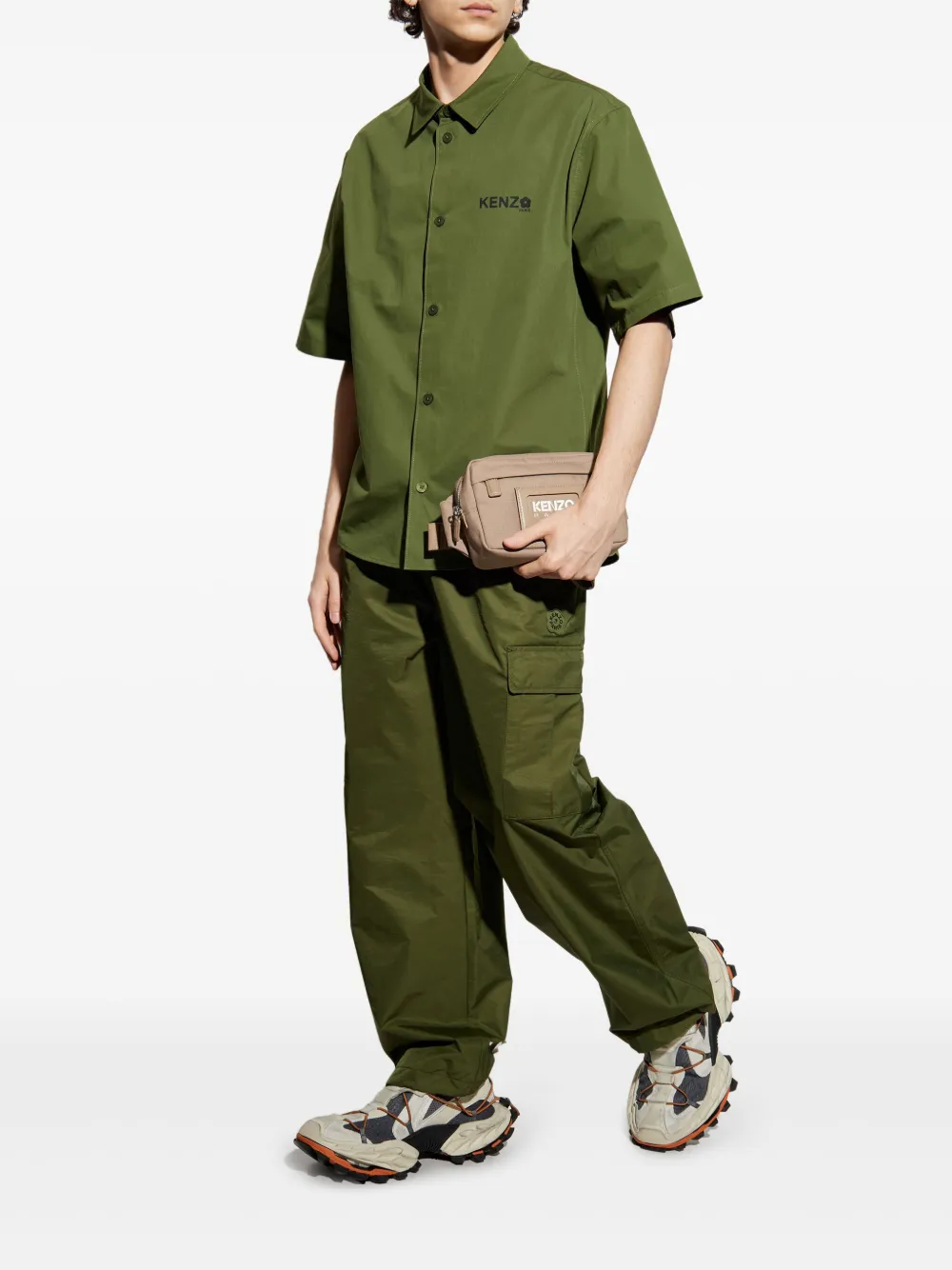 Kenzo Cargo broek - Groen