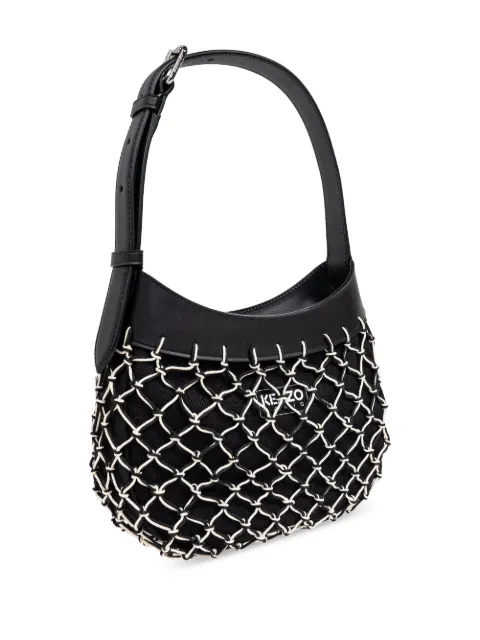 Kenzo net-overlay tote bag FF52SA605B05 - 3