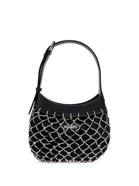 Kenzo net-overlay tote bag