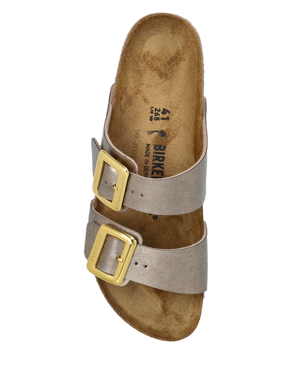 Birkenstock Arizona slides Silver
