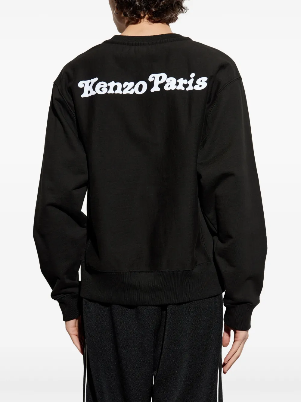 Kenzo Sweater met print Zwart