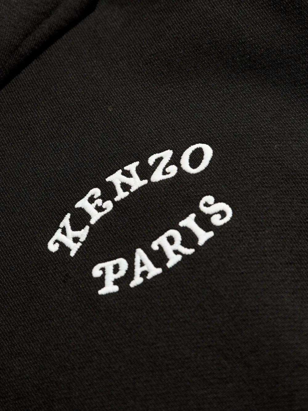 Kenzo Hoodie met print Zwart