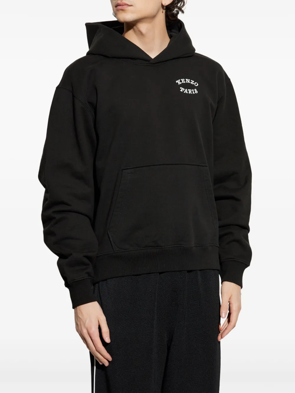 Kenzo Hoodie met print Zwart