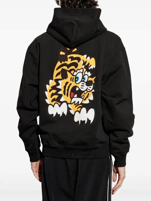 Kenzo プリント パーカー | ブラック | FARFETCH JP