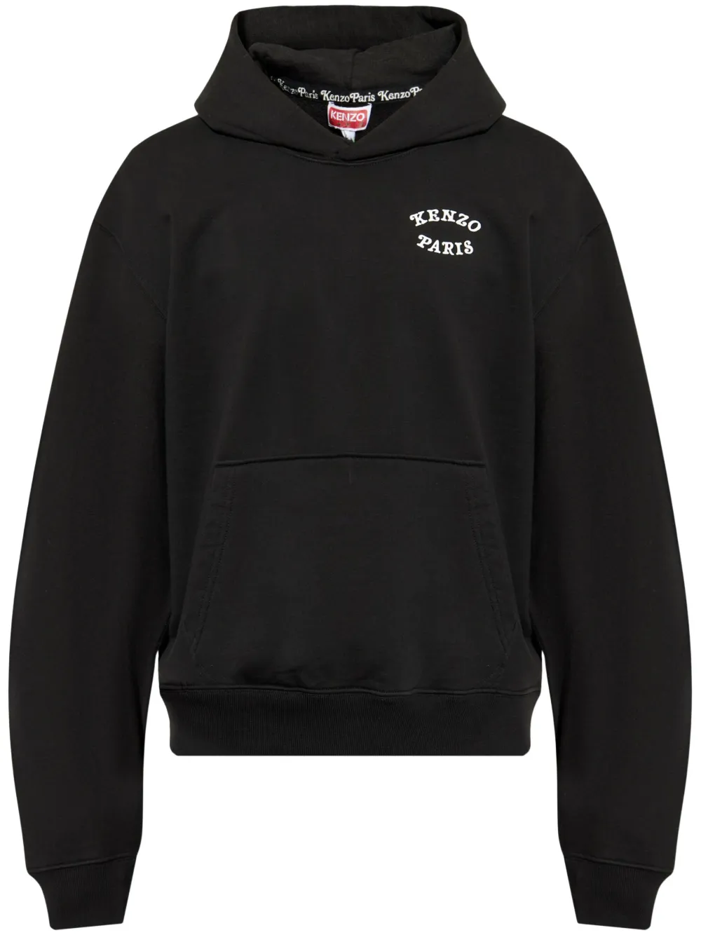 Kenzo Moletom de capuz com estampa | Preto | Image 1