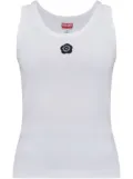 Kenzo stretch-cotton tank top - White