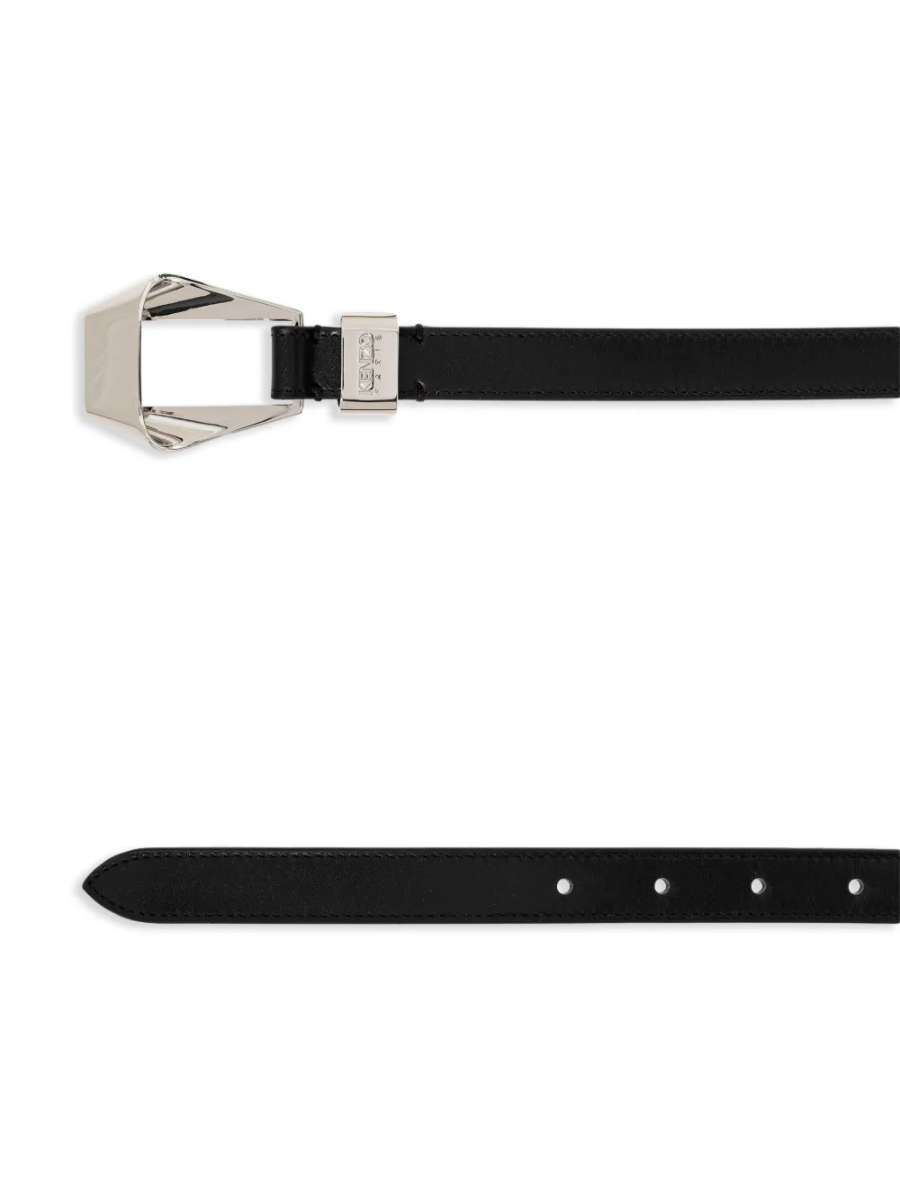Kenzo Riem met gegraveerd logo - Zwart