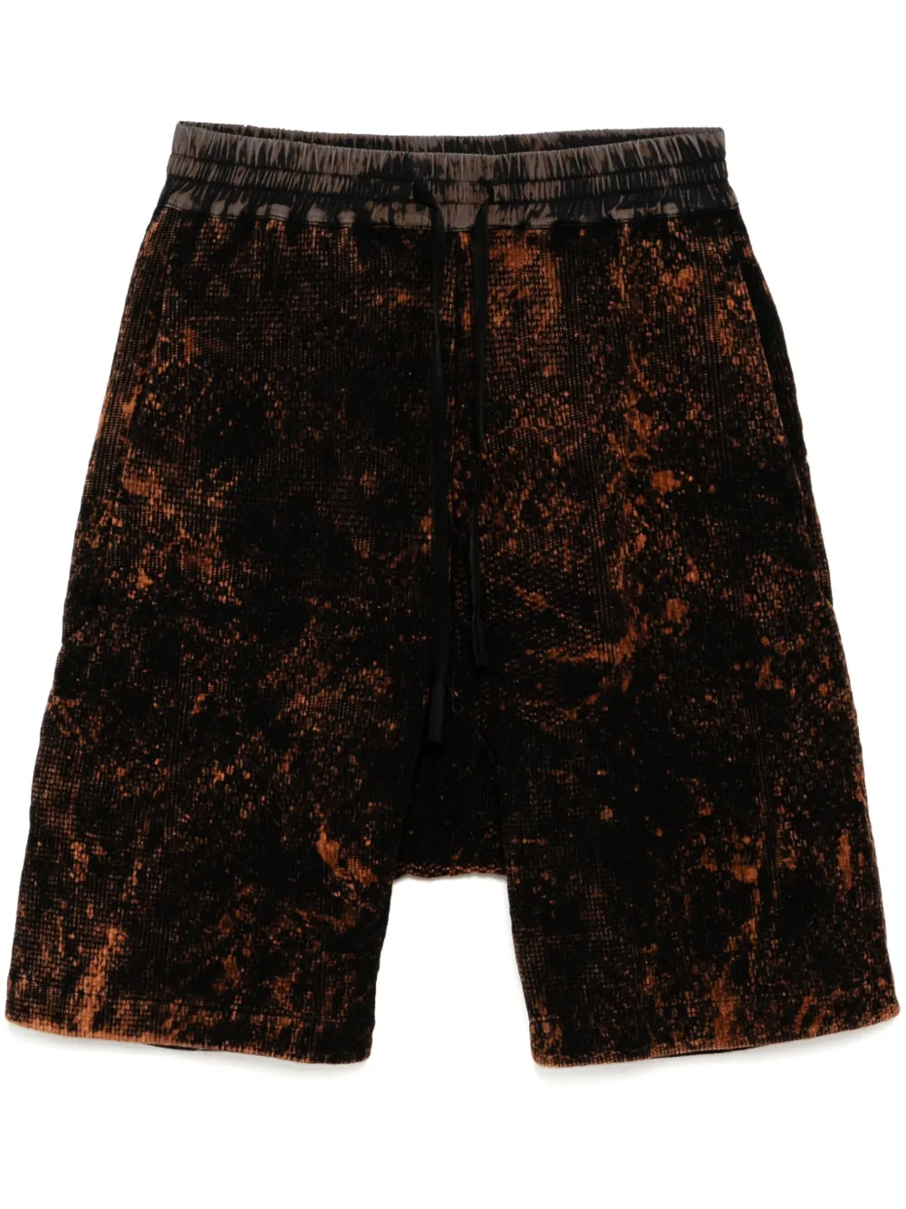 Stain Shade shorts drop crotch | marrón | Image 1