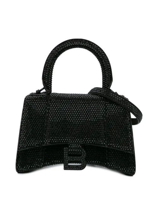 Balenciaga Pre-Owned 2008 XS Rhinestone Hourglass satchel 9IUA80KTH6VR9PJ2 - 0
