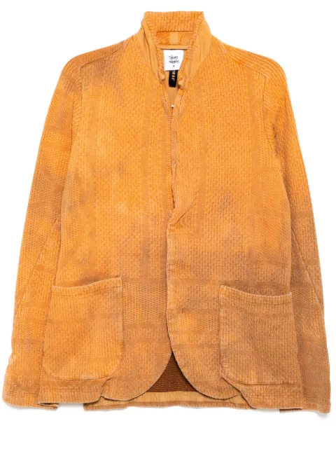 Stain Shade cotton blazer