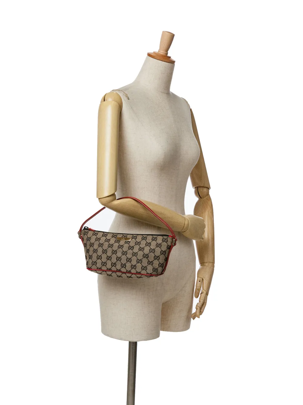 Gucci Pre-Owned 2000-2015 GG Canvas Boat shoulder bag - Bruin
