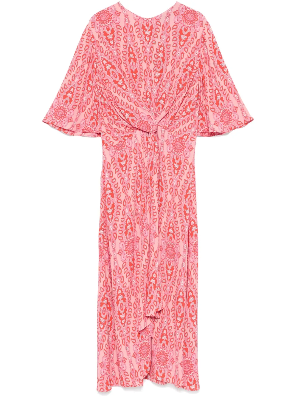 ETRO Flared midi-jurk Roze