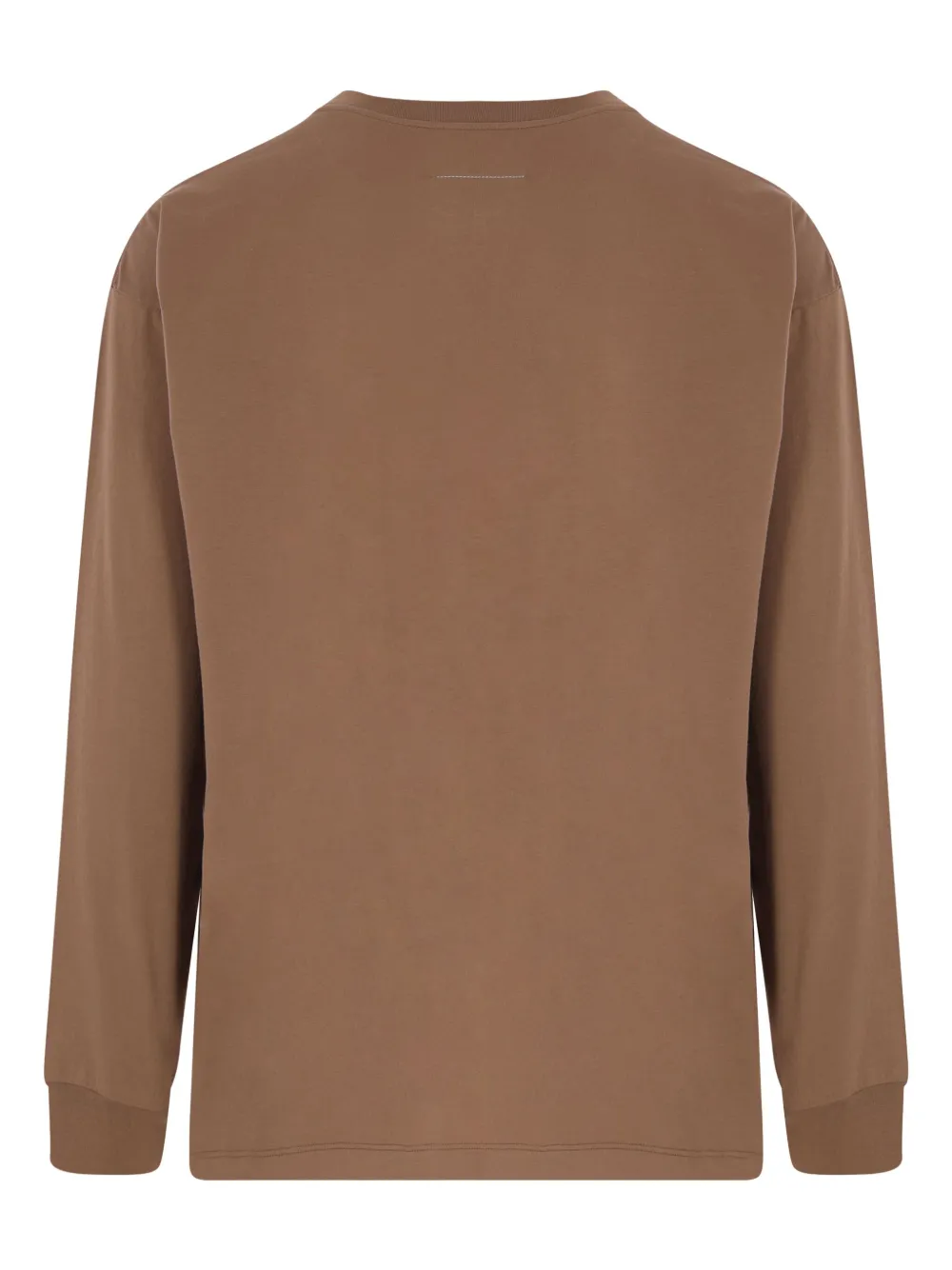 MM6 Maison Margiela T-shirt met patroon - Bruin