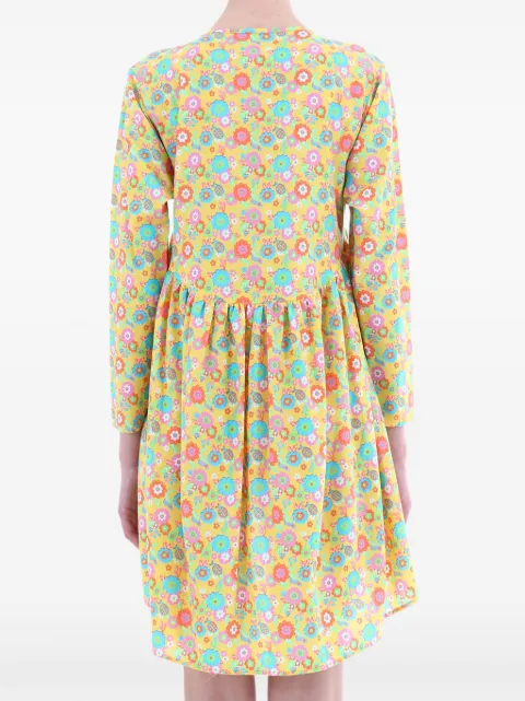 Jeremy Scott floral-print mini dress DR151LADYBUG - 2
