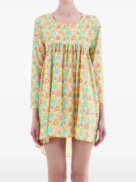 Jeremy Scott floral-print mini dress
