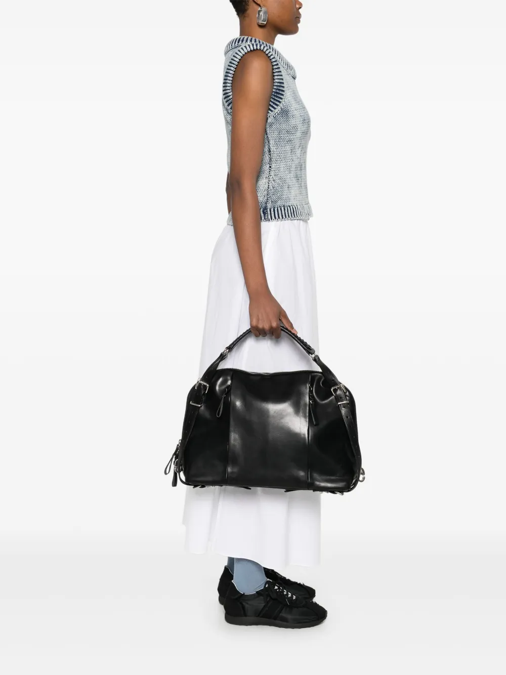 Cornelian Taurus By Daisuke Iwanaga Medium Long Stone shopper - Zwart