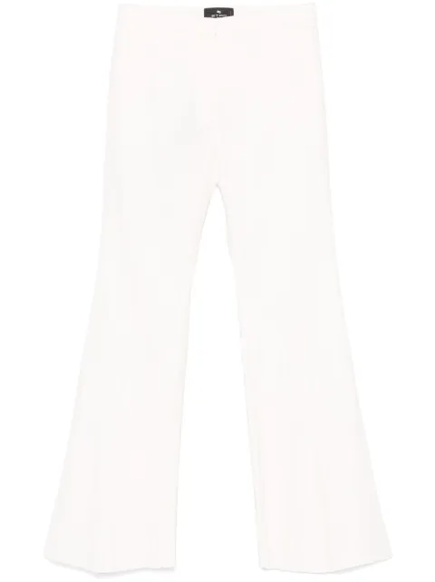 ETRO paisley-jacquard trousers