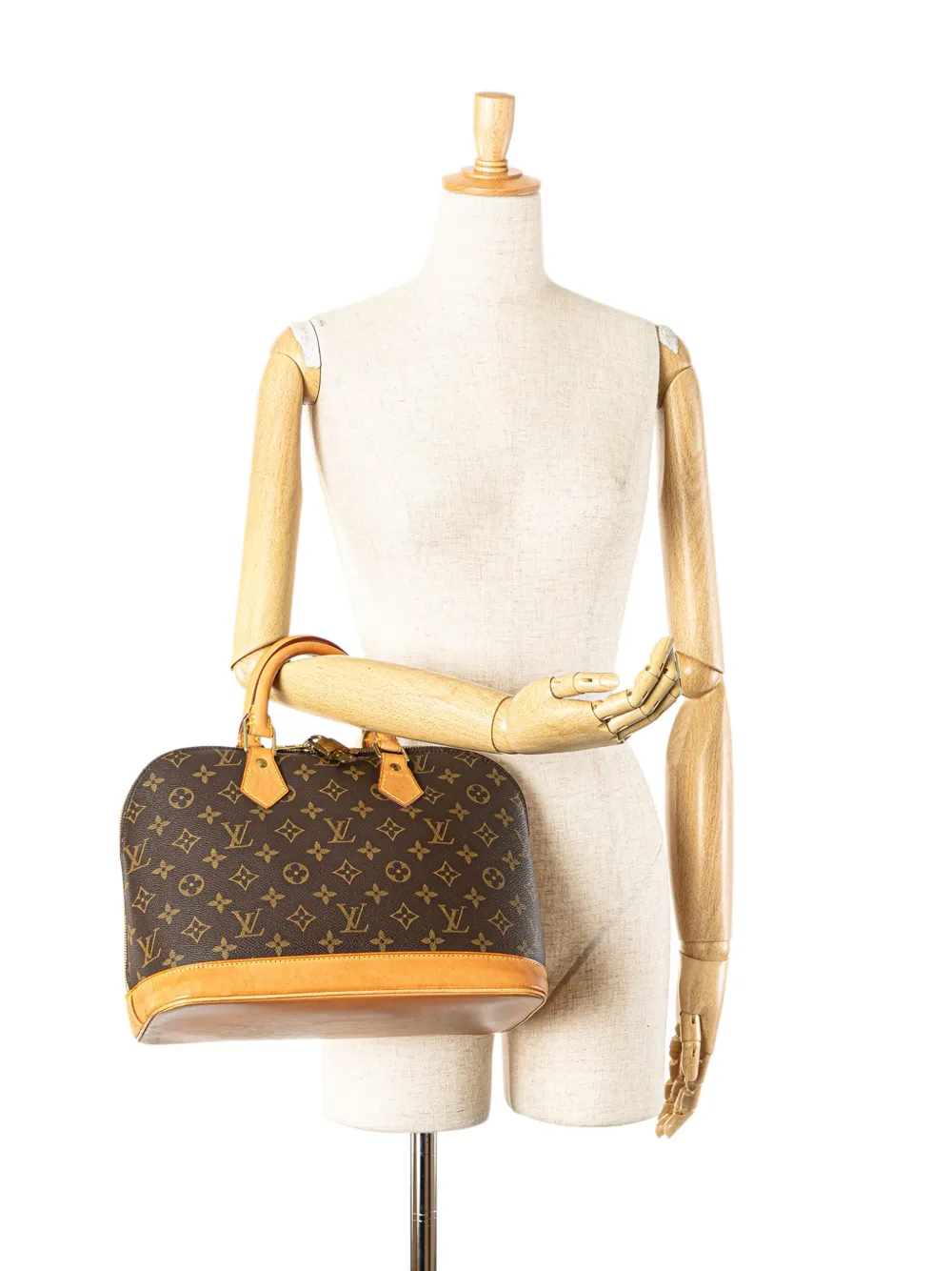 Louis Vuitton Pre-Owned 2001 Monogram Alma PM handbag - Bruin