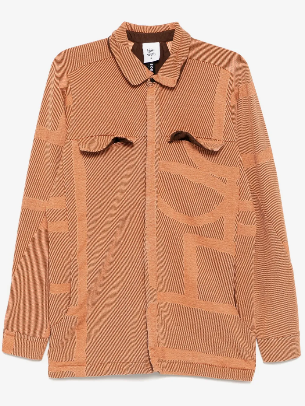Stain Shade cotton shirt | Orange | Image 1
