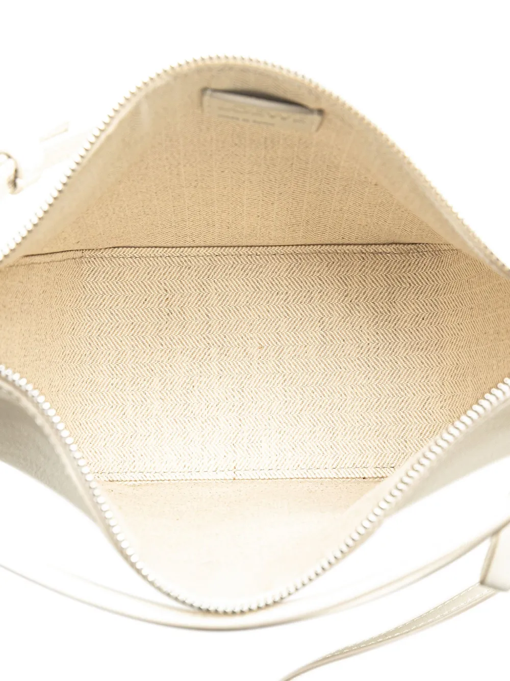 Pre-owned Loewe Hammock 迷你皮质水饺斜挎包（2023年典藏款） In White