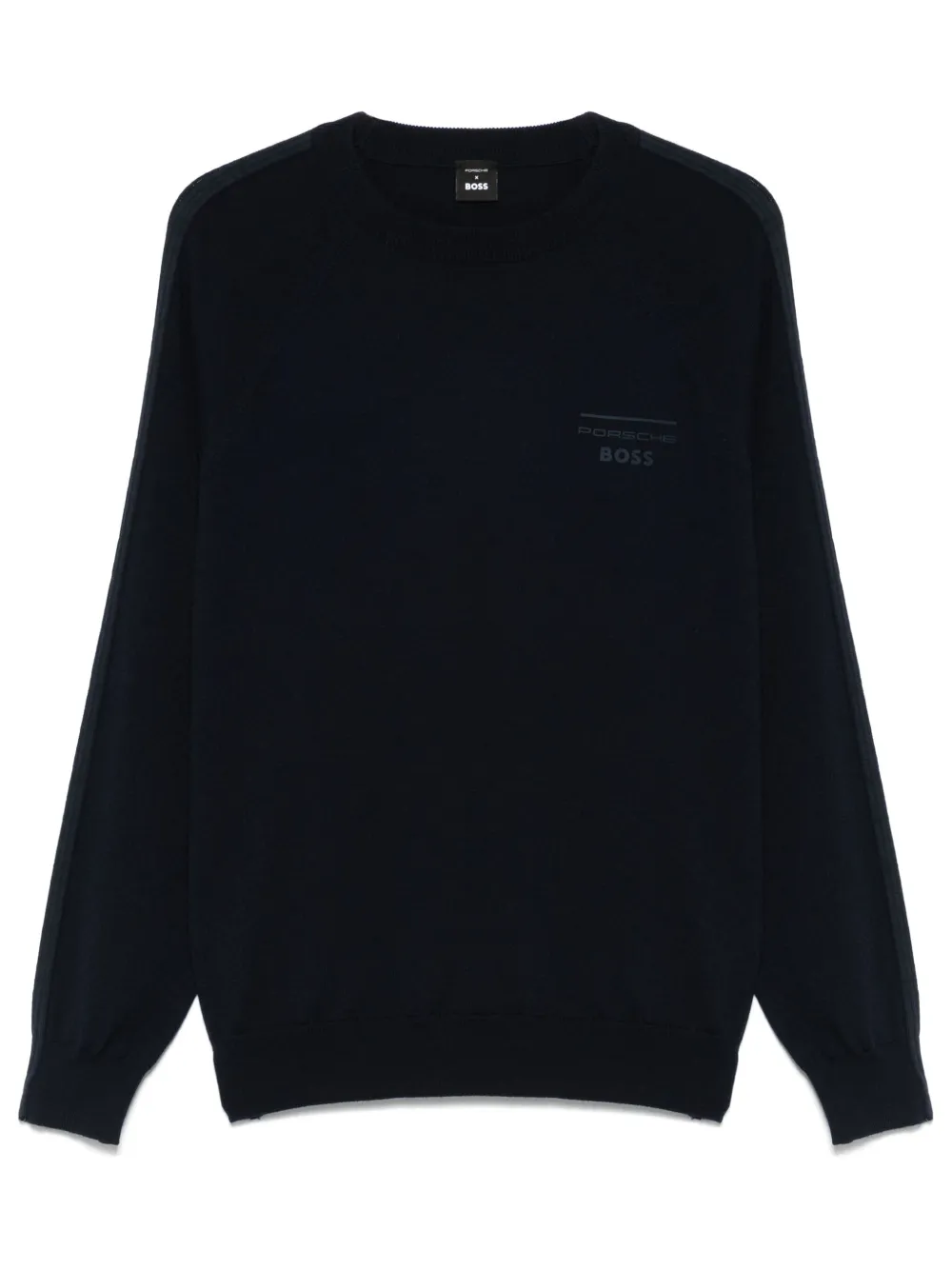BOSS x Porsche wollen trui Blauw