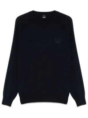 BOSS Nba 10244789 Sweater Black | Dressinn