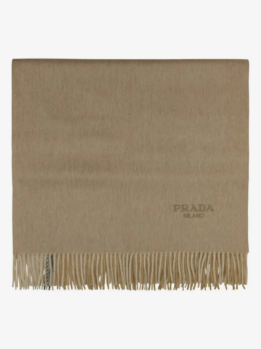 Prada two-tone blanket | Neutrals | Image 1