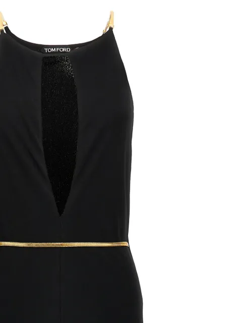 TOM FORD herringbone-chain gown ABJ832JEX072LB999 - 3