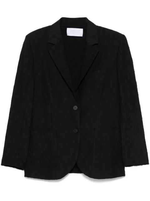 Harris Wharf London crinkled-finish blazer