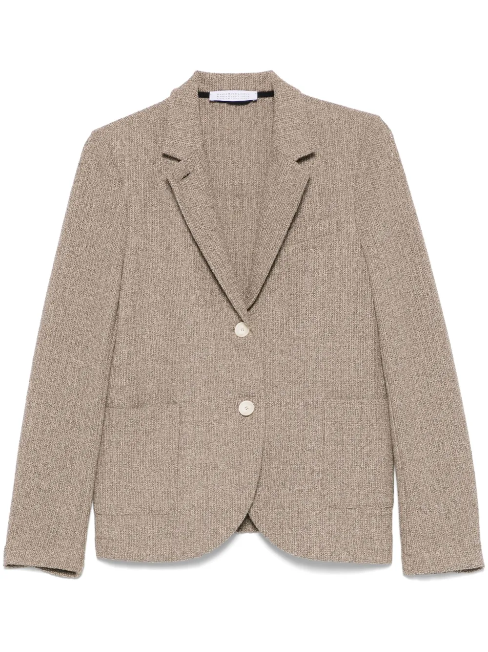 Harris Wharf London Gebreide blazer Beige