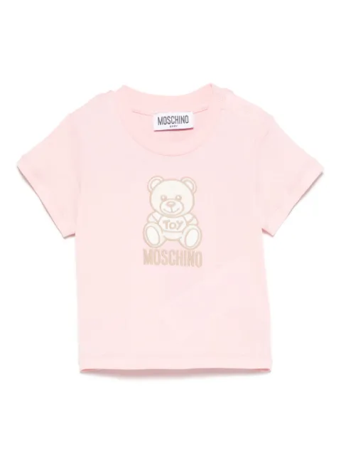 Moschino Kids playera con motivo Teddy Bear