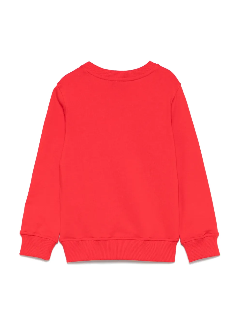 Moschino Kids Sweater met logo - Rood