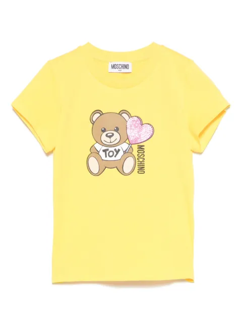 Moschino Kids Teddy Bear-print T-shirt